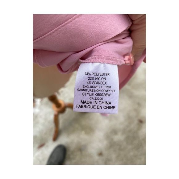 Vtg Baby Pink Casual Shirt Button Up Darts Work - Picture 11 of 11